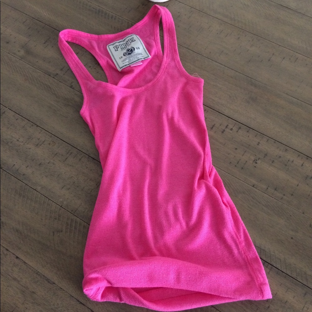 Victoria's Secret PINK XS ribbed tank top